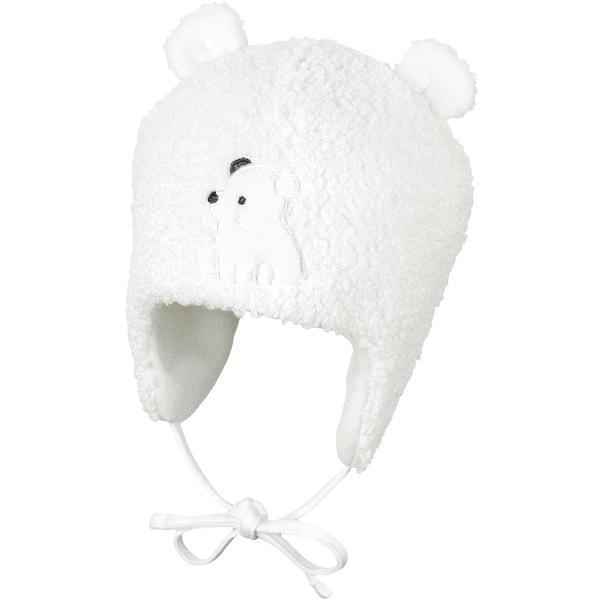 Sterntaler Inca muts Polar Bear ecru 