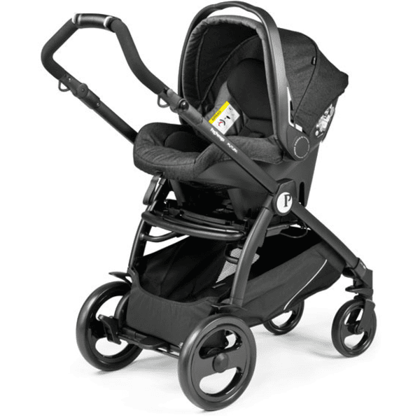 Poussette peg perego rose cheap et noir