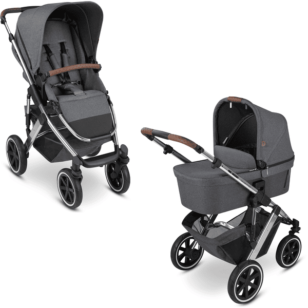 ABC DESIGN Kombikinderwagen Salsa 4 Air Asphalt Kollektion 2024