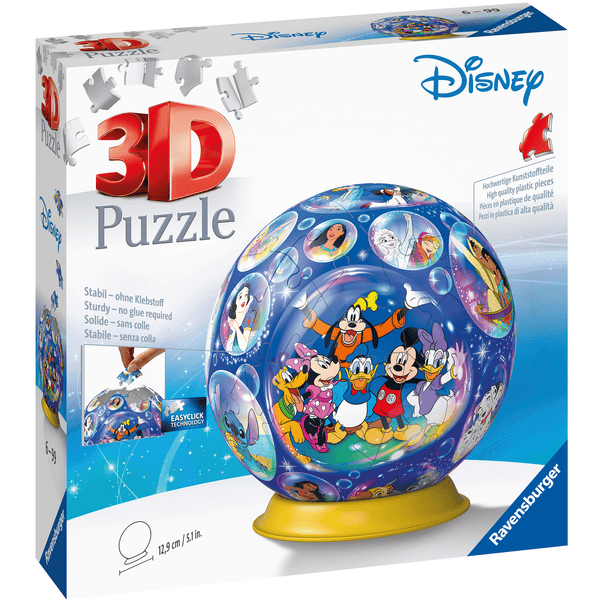 Ravensburger Bola puzzle 3D Personajes - rosaoazul.es