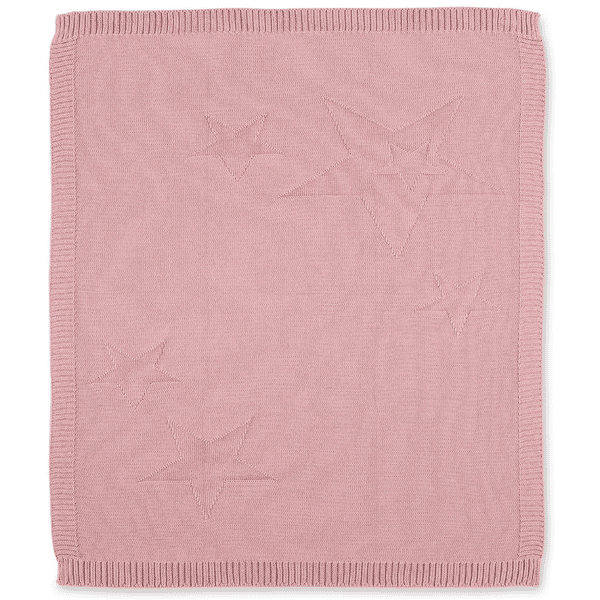Sterntaler Strick-Schmusedecke Terrybär 75 rosa 100 cm x Baylee