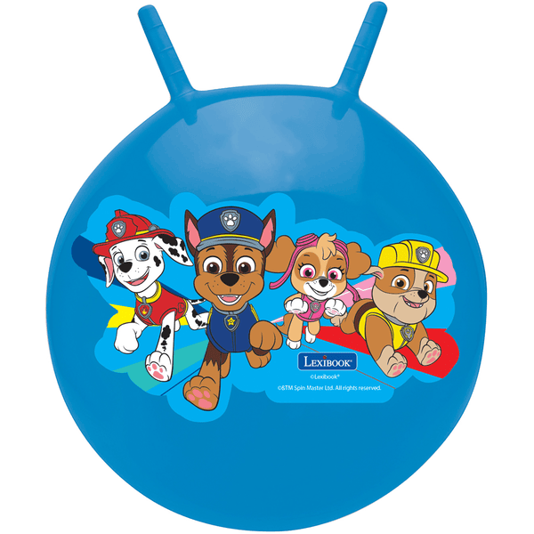 LEXIBOOK Paw Patrol Aufblasbarer Hüpfball, 45cm