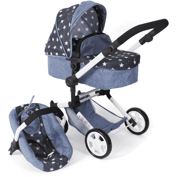 BAYER CHIC 2000 Kombi-Puppenwagen "LINUS", navy