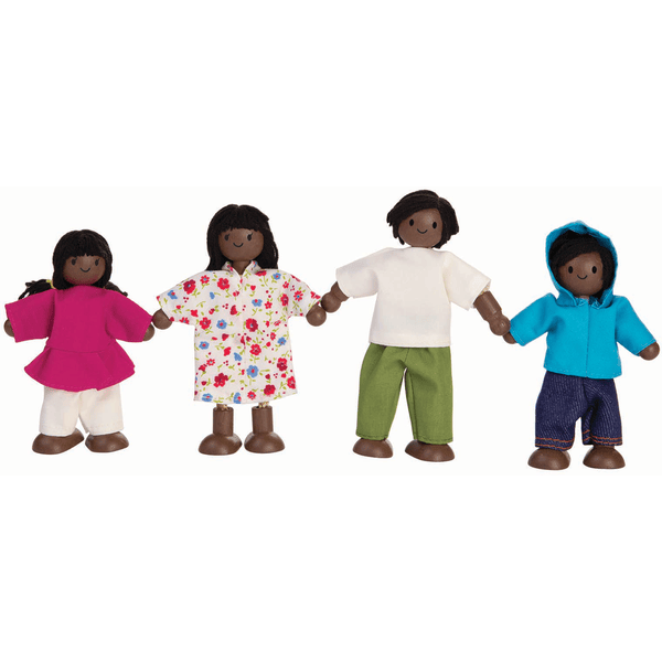 PlanToys Puppenfamilie Afrika 