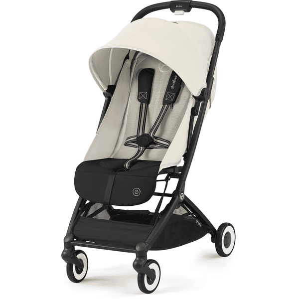 cybex GOLD Kinderwagen Orfeo  Black Canvas White