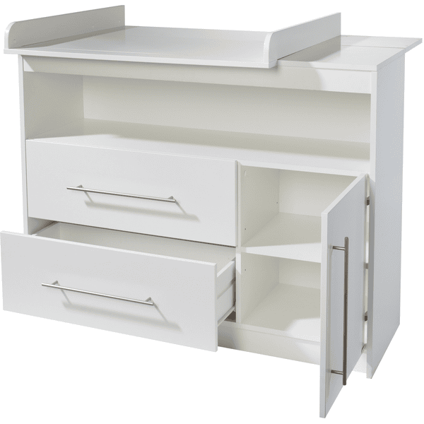 Commode de bébé étroit Maren avec plan à langer amovible, 3