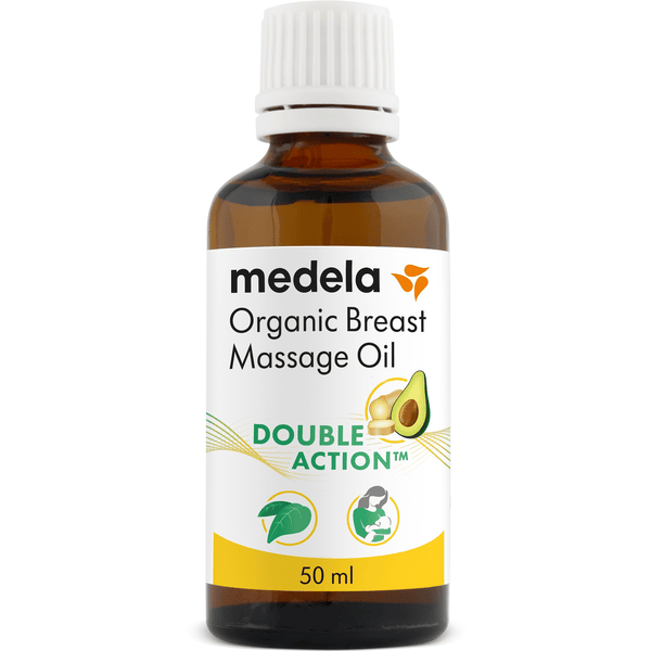 Medela Huile de massage pour seins bio 50 ml