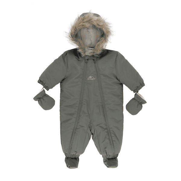 kindsgard Combinaison pilote enfant hiver vinta gris