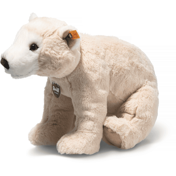 Steiff Isbjörn Siro sittande kräm, 30 cm