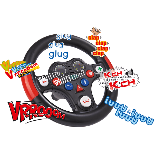 BIG Bobby Car Racing-Sound-Wheel 
