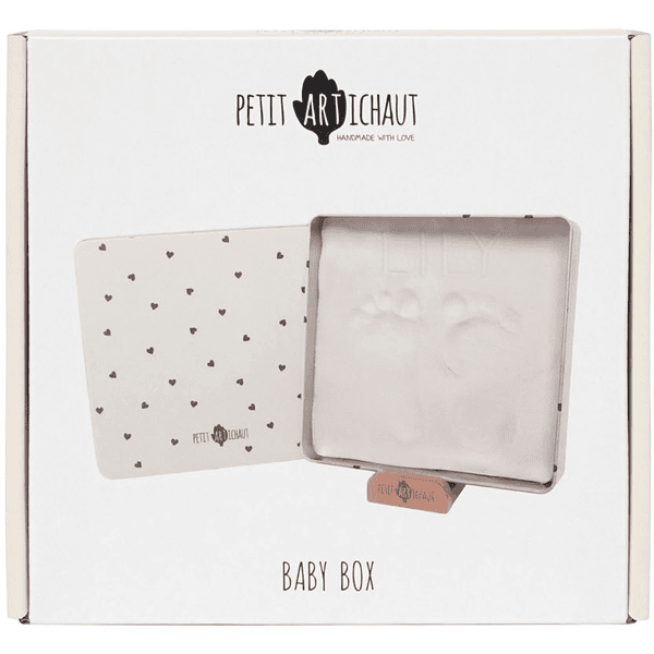 PetitArtichaut™ Baby Box Vierkant - Jolis Cœurs