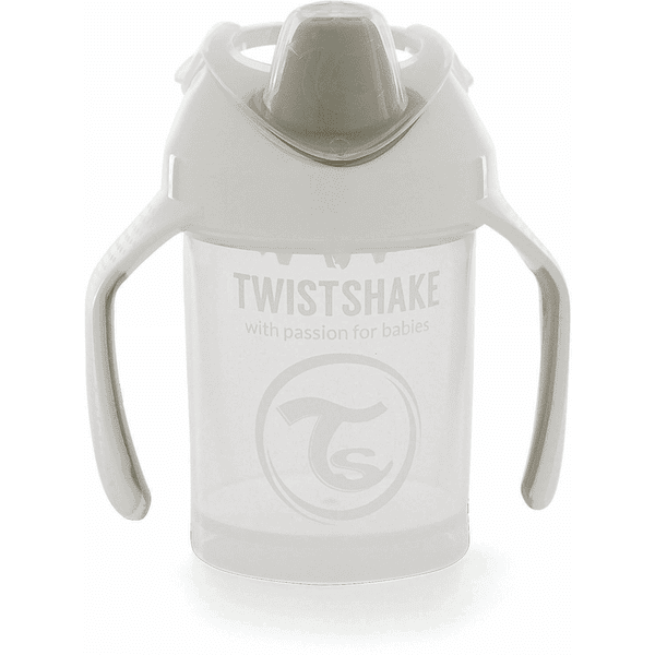 TWISTSHAKE Trinkbecher Mini Cup 230 ml, weiß ab 4+ Monaten