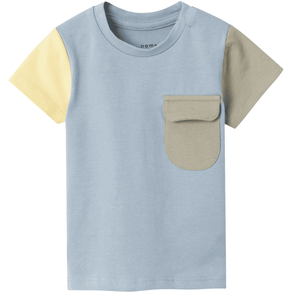 name it T-Shirt Nbmhon Dusty Blue