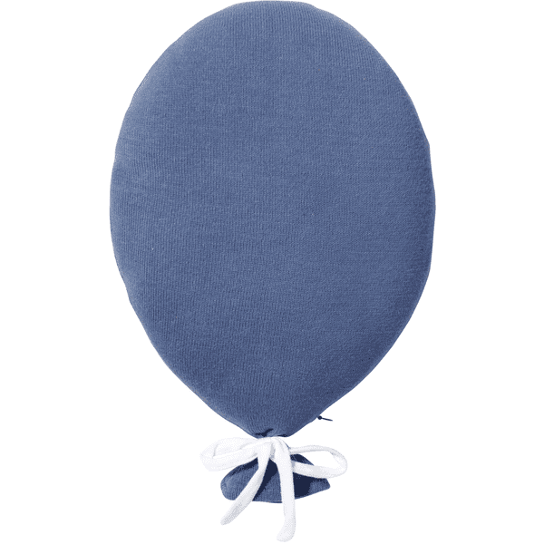 Nordic Coast Company Coussin décoratif montgolfière bleu