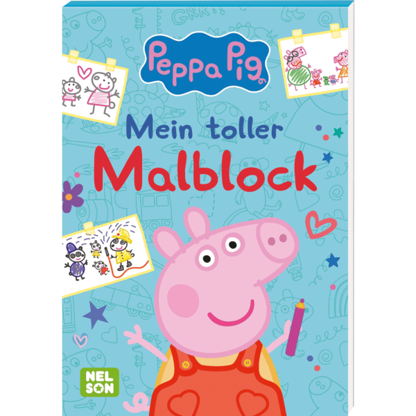 Carlsen Peppa Pig: Peppa: Mein toller Malblock