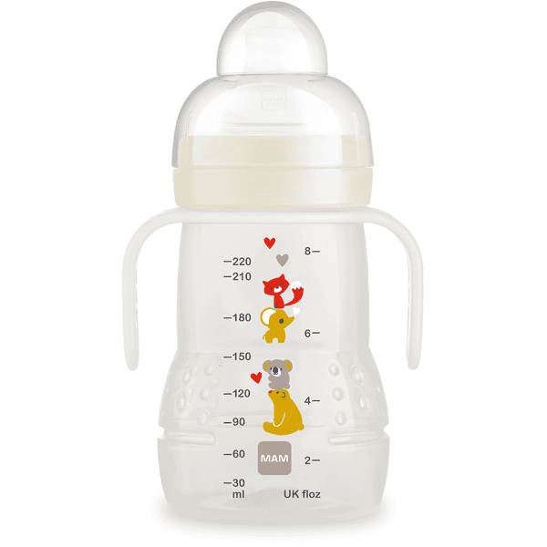 MAM Trainer+ butelka do picia, 220 ml, koala