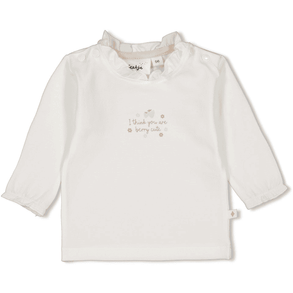 Feetje Langarmshirt Strawberry Fields Offwhite