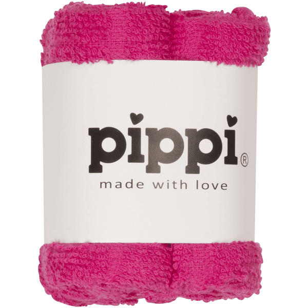Pippi Paquete de 4 toallitas rosa