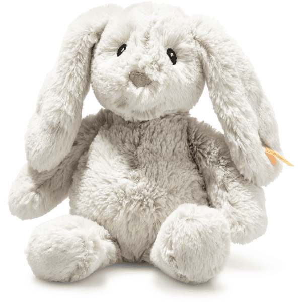 Steiff Soft Cuddly Friends Hoppie konijn 20 cm, lichtgrijs