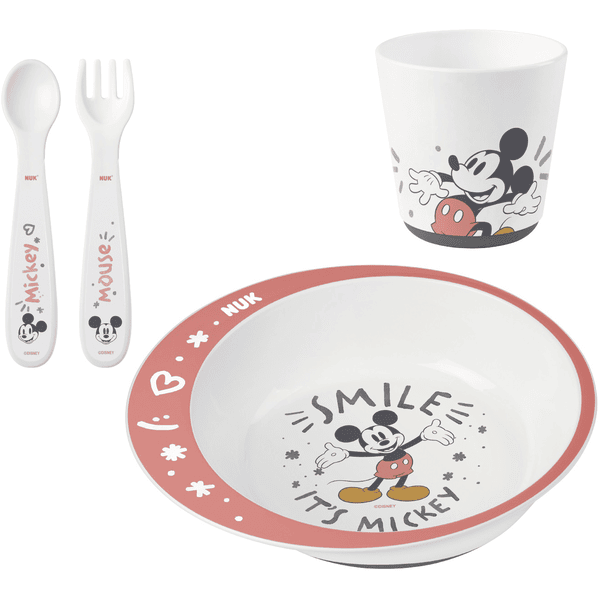 NUK Ätesset Disney Mickey Mouse från 9 månader 