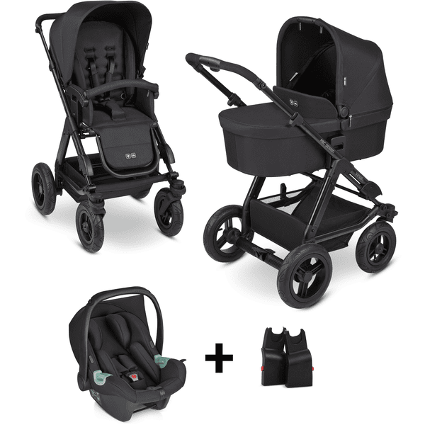 ABC DESIGN Carro de bebé combi Viper 4 Set Black Black 