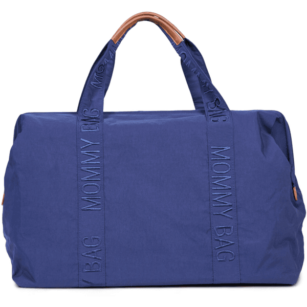 CHILDHOME Mommy Bag Wickeltasche Signatur urban blau