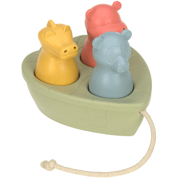 LÄSSIG Boat Toy Set Water Friends olive