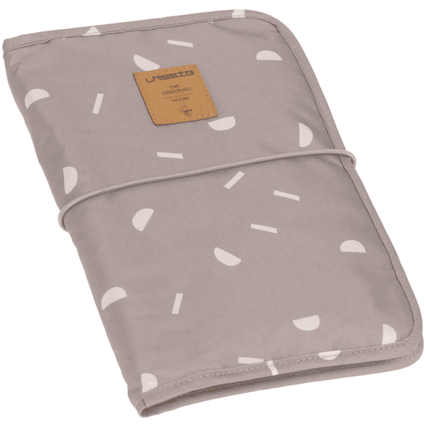 LÄSSIG Hoitolaukku Casual Changing Pouch Blocks taupe