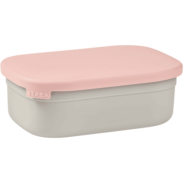 BEABA® Lunchbox aus Edelstahl - velvet grau/dusty rosa