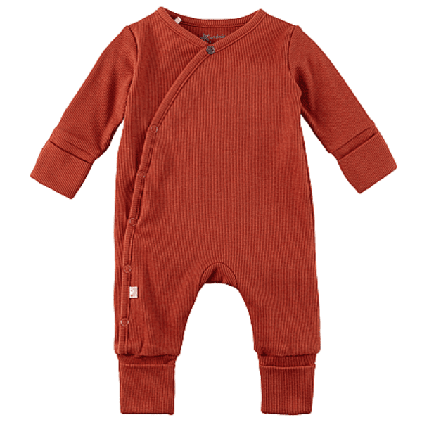 Sterntaler Rompers geribd tricot klei bruin 