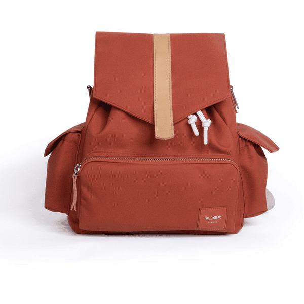 KAOS Luiertas Ransel terracotta / natuur