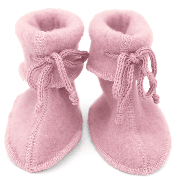 Engel Babyschuhe rosenholz melange