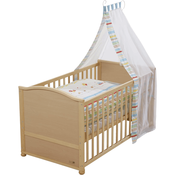 roba Kombi-Kinderbettset Butterfly natur