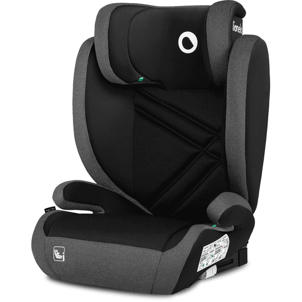 lionelo Kindersitz Hugo i-Size Black Grey