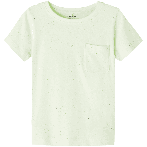 name it T-Shirt Nmmfeme Lime Cream