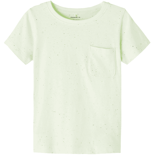 name it T-shirt Nmmfeme Lime Cream 