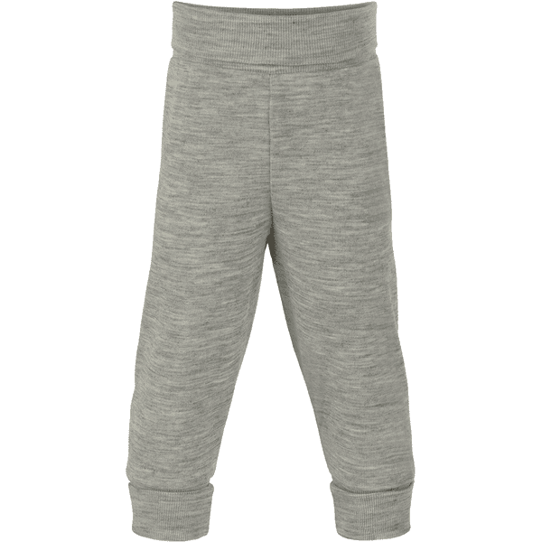 Pantaloni Engel baby grigio chiaro melange