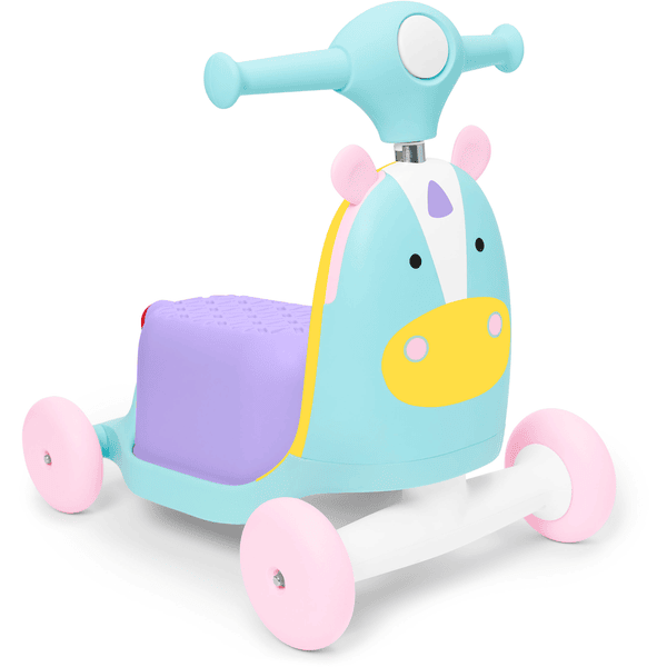 Skip Hop Carrito andador correpasillos Scooter 3 en 1 Unicornio