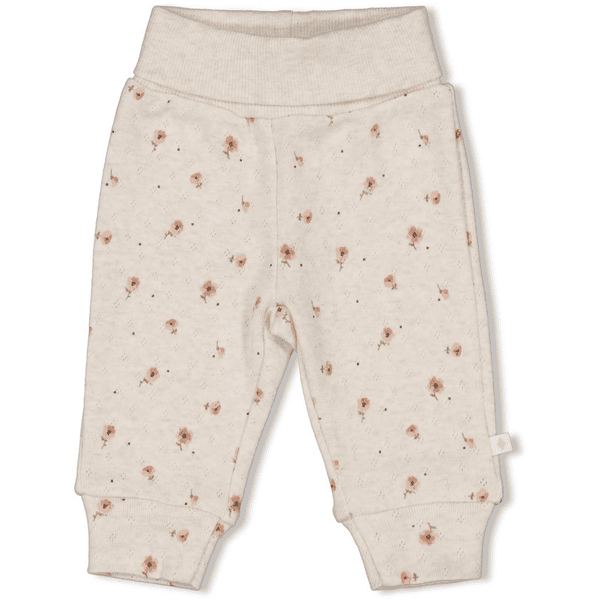 Feetje Sweatbroek AOP Sweet Poppy Nature Melange