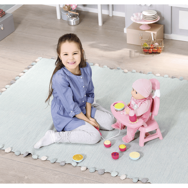 Zapf Creation Baby Annabell Puppen Lunch Time Tisch babymarkt