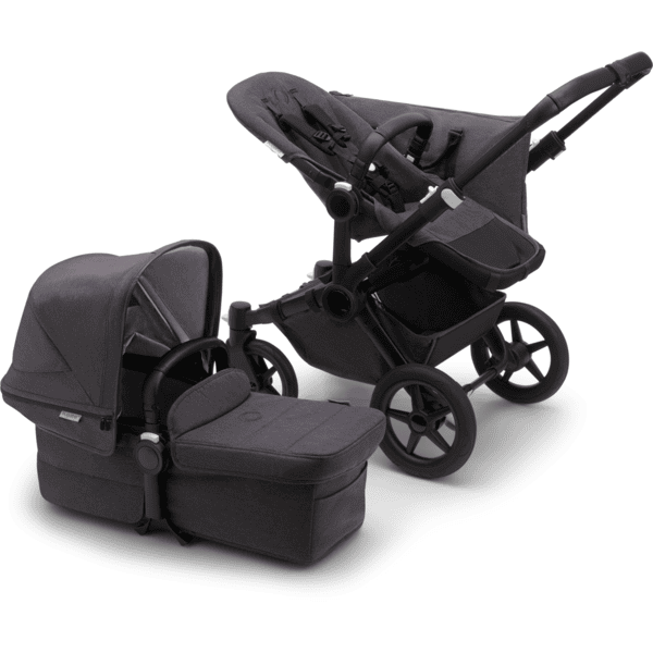 Bugaboo donkey cheap all black