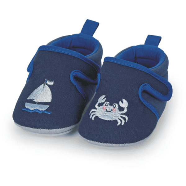 Sterntaler Baby-Krabbelschuh marine