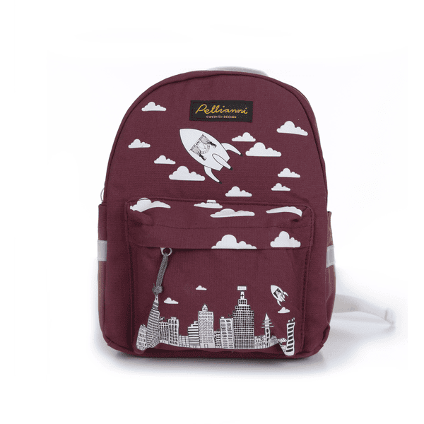 PELLIANNI City Rucksack Rot