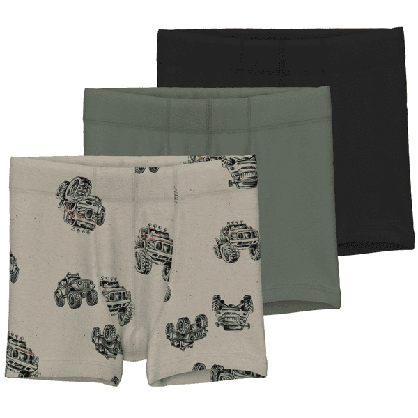 name it Boxershorts 3-pack agave Green 