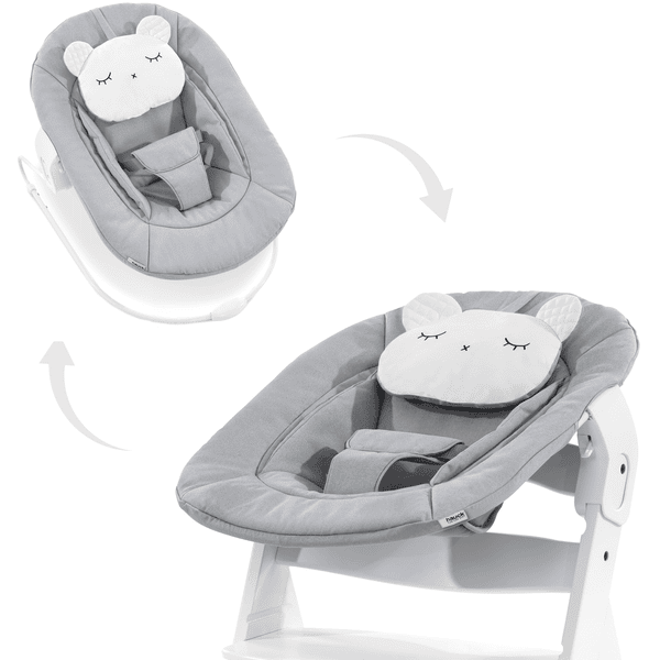 Hauck Vauvan istuinosa Alpha Bouncer 2in1 Pastel Bear Light Grey