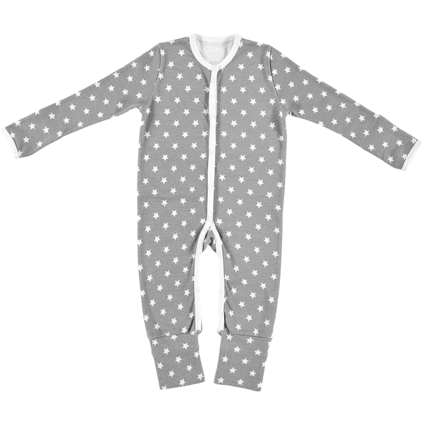 Alvi® Combinaison pyjama enfant Stars argenté