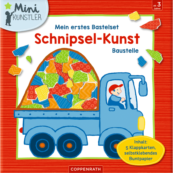 Coppenrath Mein erstes Bastelset: Schnipsel-Kunst - Baustelle (Mini-Künst.)