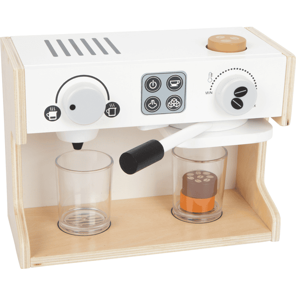 Small Foot 11081 Cuisine pour enfants de qualité supérieure en bois, avec  machine à café intégrée, vaisselle, lave-linge etc, à partir de 3 ans  jouets