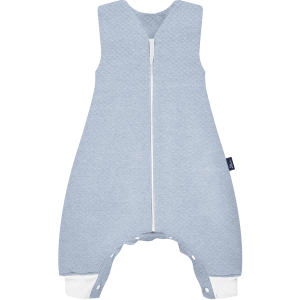Alvi ® Buzo para dormir bebé Special Fabric Quilt aqua