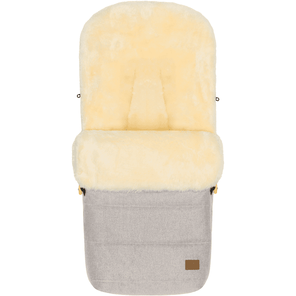 fillikid Winterfußsack Bernina Style Lammfell natur champagner